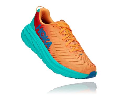 Hoka One One Rincon 3 - Adidasi Alergare Pe Drum Barbati Portocalii | RO-ywerpWT